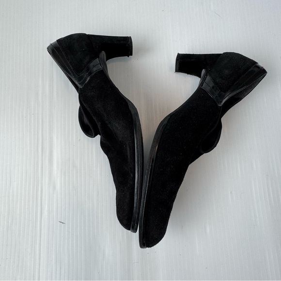 Stuart Weitzman Goforth Black Suede womens Loafers - Picture 4 of 12